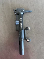 Sunlite Swifty Plus Mini Bike Pump with Gauge - DualHead Presta/Schrader, 120psi