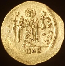 Maurice Tiberius, AV Solidus EF
