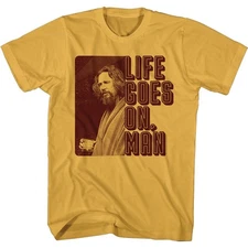 The Big Lebowski Life Goes On Man T-Shirt