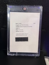 2025 Panini Prizm Black Sensational Signatures Blue /49 Trent Green Redemption