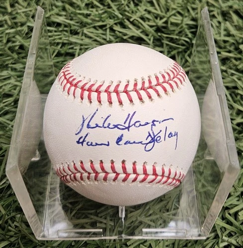 Mike Hargrove Autographed Official Major League Baseball