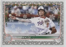 2022 Topps Holiday Mega Box Metallic CJ Abrams #HW112 Rookie RC