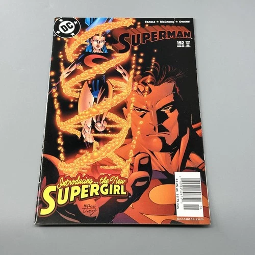 Vintage 2003 DC Comics Superman #192 Comic Book Introducing the New Supergirl