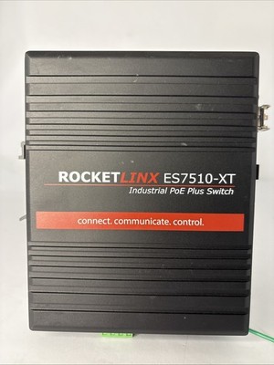 Comtrol RocketLinx ES7510-XT Industrial PoE Gigabit Ethernet Switch