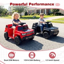 12V Kids Ride On Car Licensed Jeep Electric Vehicle