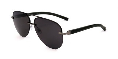 Sonnenbrille 9.81 NE40002U light ruthenium 61/11/145 Herren