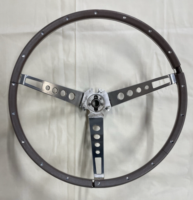 ORIGINAL 1967 FORD FAIRLANE DELUXE STEERING WHEEL NEEDS HELP OR A
