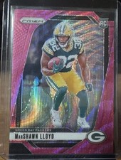 2024 Panini Prizm - Rookies Marshawn Lloyd #374 Pink Wave Prizm (RC)