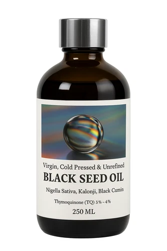 BLACK SEED OIL - Organic & Cold Pressed 250ml