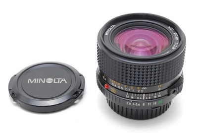 【MINT-】MINOLTA MD 20mm f/2.8 Wide Angle MF Lens
