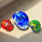 Vintage Blenko Art Glass Mushroom Paperweights                 – Set of 3
