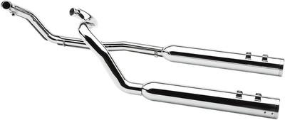 Cobra True Dual Head Pipes Chrome 6251