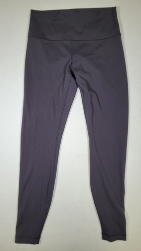 Lululemon Wunder Under Tight 27" donna 10 nero vita alta Luxtreme GUC LW5DJ0S
