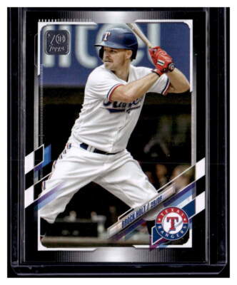 2021 Topps Update Black #US30 Brock Holt PARALLEL RANGERS /70 
