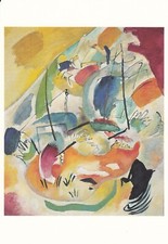 Art Postcard Wassily Kandinsky Improvisation ...