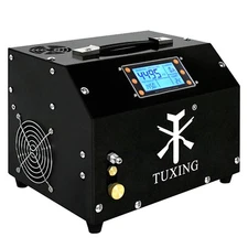 TUXING Pcp Air Compressor 4500psi LCD Display,Built-in Transformer for Air Gun