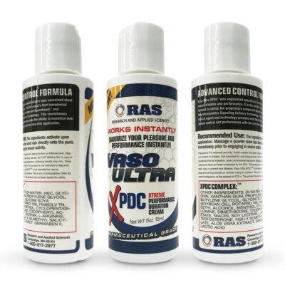Vaso Ultra Xtreme Performance Duration Cream 5 Oz