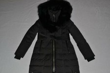 Authentic Rudsak Womens Moda Down Puffer Coat Fur  Black All Sizes  Brand New