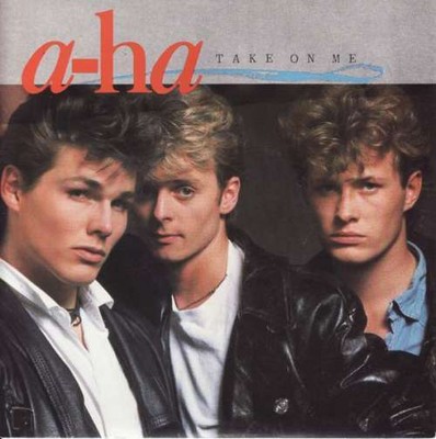 aha Take On Me 7'' Single Gat Vinyl Schallplatte 76190