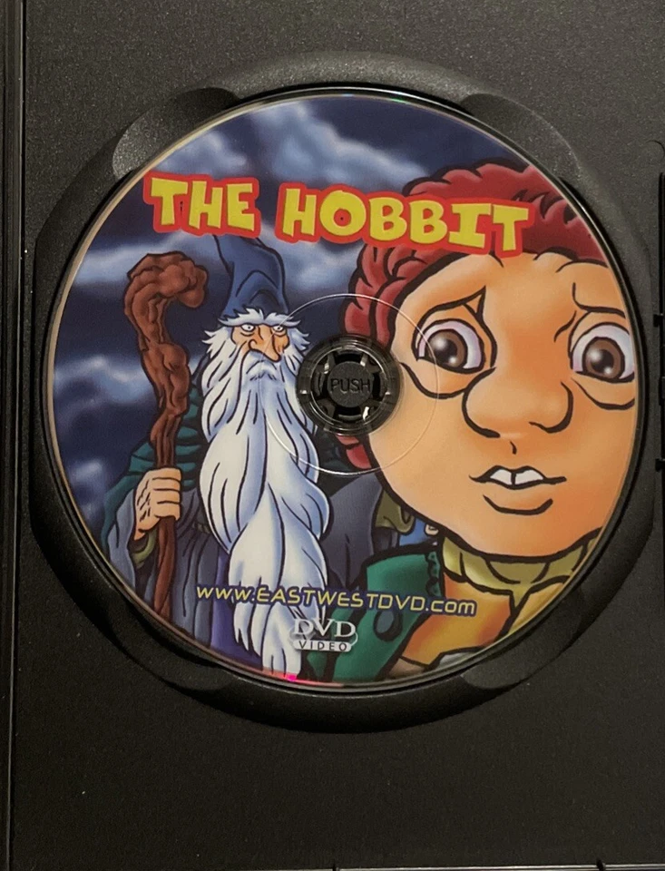 The Hobbit DVD East West DVD, Rare, Clean Disc, Free Shipping - Image 3 of 4