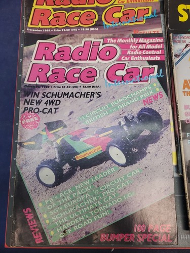 VINTAGE RC MAGAZINE LOT OF 6 88,90,91Rc10 jrx2 optima tamiya Rare Radio Race C - Picture 2 of 14