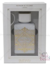 Badee Al Oud For Honor  Glory By Lattafa 3.4/3.3 Edp Spray Unisex New In Box