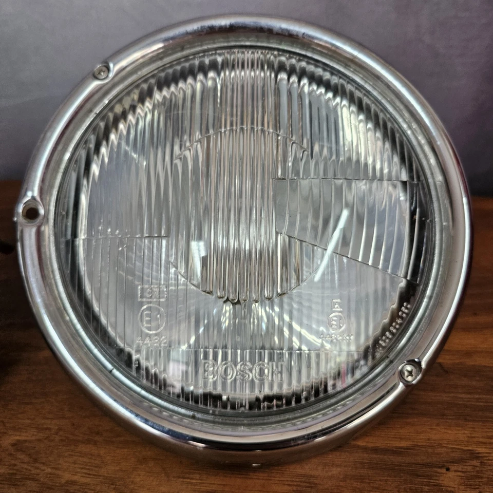 VW T2 H4 Bulli Scheinwerfer bis 73 Bosch mit Chromring 211 941 040 H - Bild 3 von 4