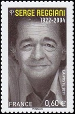 TIMBRE FRANCE NEUF 2011 " serge reggiani" Y&T 4607