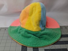 Terry Cloth Floppy Beach Hat Tapoo Hawes California Child Size