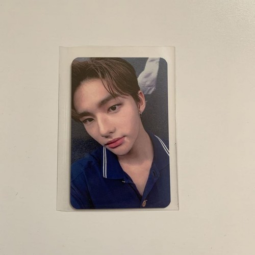 Stray Kids Photocard Hyunjin Yellow Wood China Taiwan Taipei Limited 