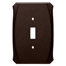 Switch Plate Toggle Wall Plate Cocoa Bronze