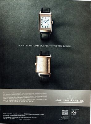 Werbung Advertising 078 2012 Uhr Jaeger-Lecoultre Reverso Ultra Thin