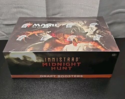 Innistrad Midnight Hunt Draft Booster Box Magic The Gathering MTG New Sealed