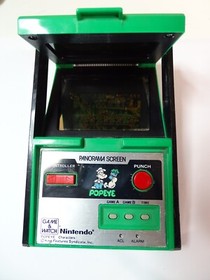 Nintendo game watch panorama screen Popeye