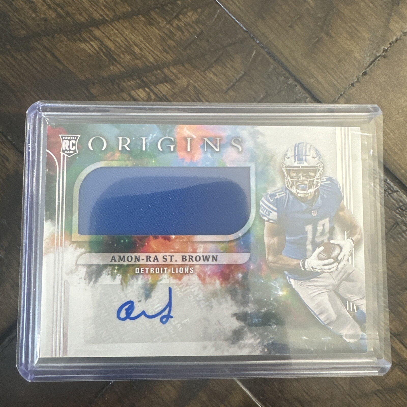 2021 Panini Origins - Rookie Jumbo Jersey Autographs #183 Amon-Ra St. Brown RC!