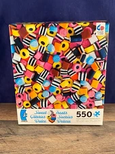 CEACO "SWEET TREATS" CANDY  New 550 PUZZLE PUZZLES MADE IN U.S.A. 18 X  24