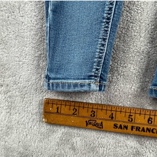 Mudd Girls Mid Rise Jean Legging Distressed Girls Size 8 - Picture 7 of 15