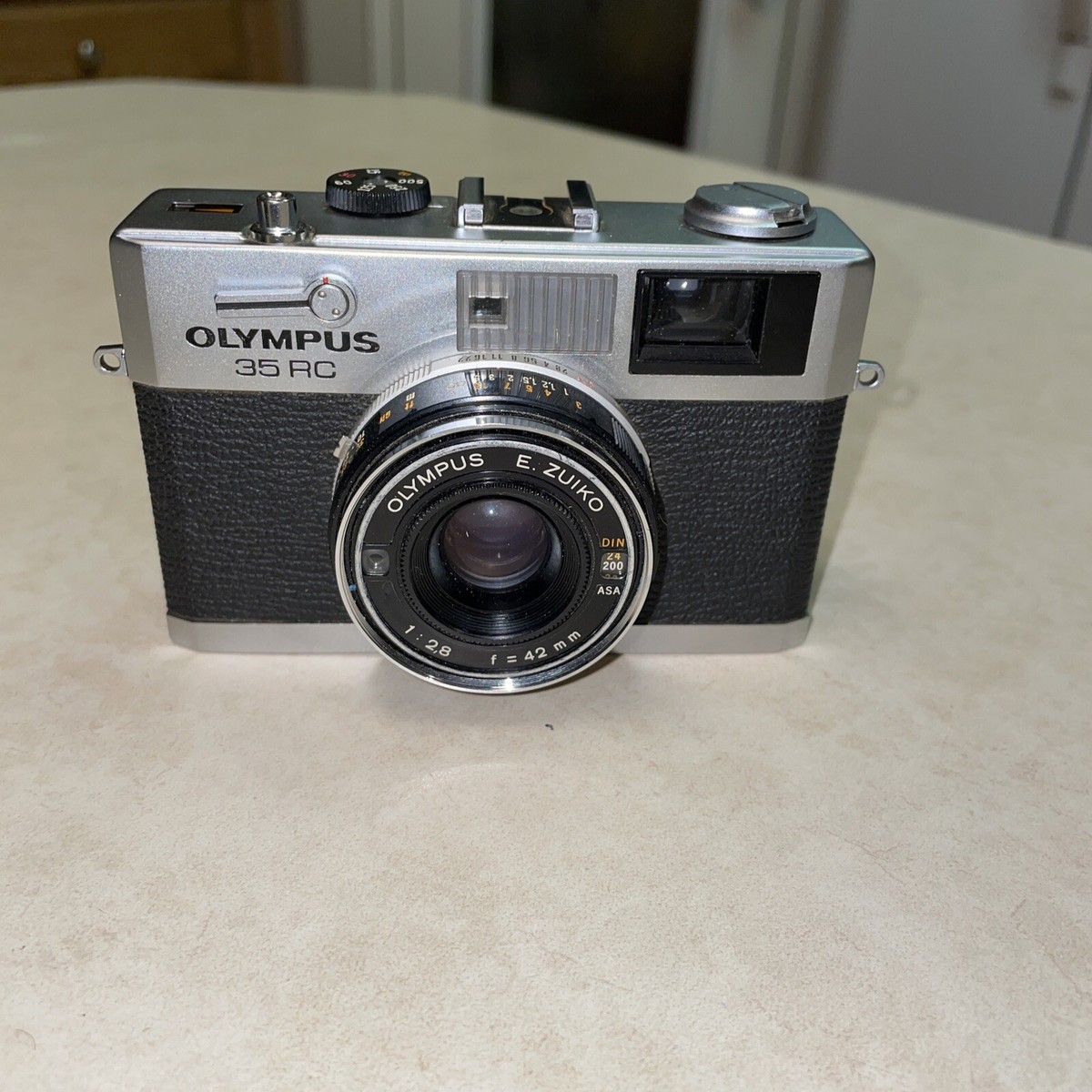 フィルムカメラ OLYMPUS 35 RC Range Finder Film Camera Olympus 35 Rc 35mm Used Film Camera - Yellow Rangefinder