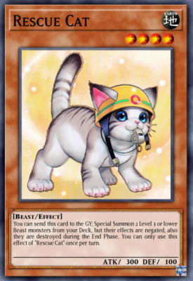 【ARS10】RESCUE CAT レスキューキャット RA02-EN001 Rescue Cat (alt) - RA02-EN001 - Collector's Rare 1st Ed - NM - | eBay