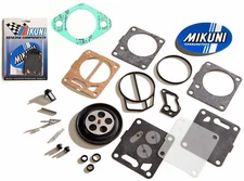 Genuine Mikuni Carb Carburetor Rebuild Kit & Base Gasket Seadoo GS GTS GTI Le SP