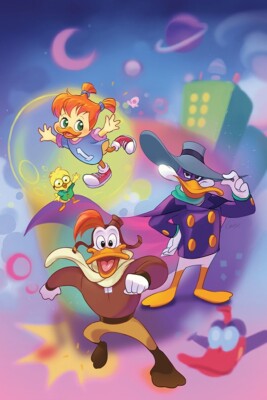 Darkwing Duck #6 Lesley Leirix Li Virgin Metal Cover N Disney Dynamite 2023