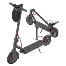 350W Electric Scooter Adult, 8.5"Tire up to 15.8 Miles, Black, Portable Folding