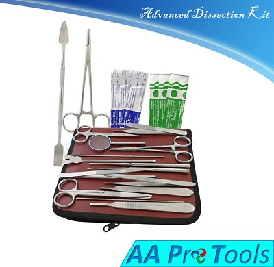 37 Pcs Dissecting Dissection Kit Set Advanced Biology Student Lab