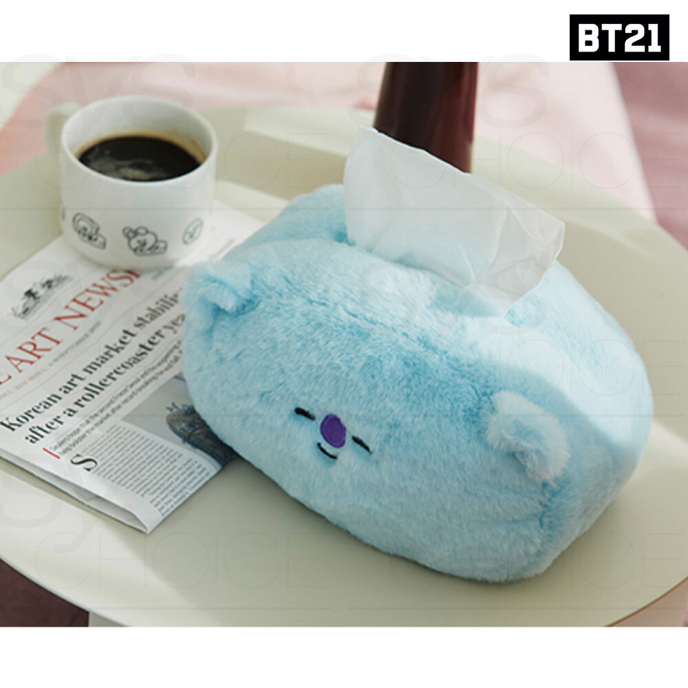BTS BT21 Official Authentic Goods COZY HOME Tissue Case + Tracking