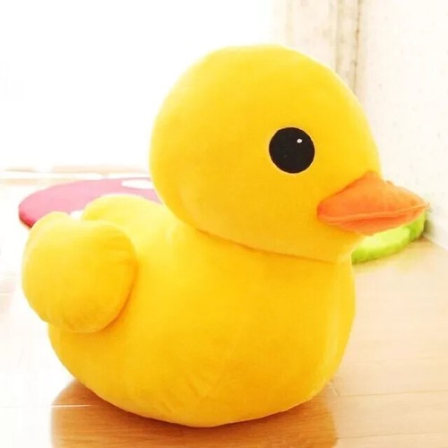 50CM Kawaii Big Yellow Duck Mini Plush Dolls Toy Cute Soft Cartoon Stuffed - Picture 2 of 6