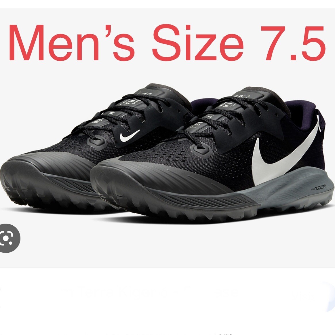 nike terra kiger 6 black