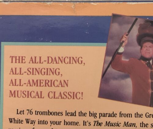 Meredith Willsons The Music Man VHS Video Tape 1961 Warner Home Video ACCEPTABLE - Picture 24 of 24