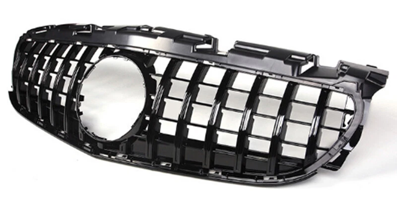 Para 16-20 Benz Clase SLC R172 Convertible Negro Brillante Parrilla Delantera Estilo GT Foto 2 de 4