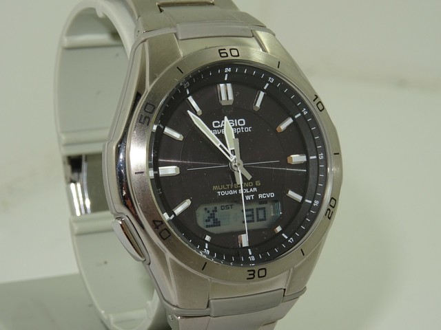 casio wave ceptor titanium