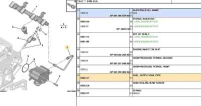 Genuine Peugeot 207 308 3008 508 RCZ 1.6T High Pressure Fuel Pump